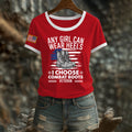 Women's Veteran Print T-Shirt