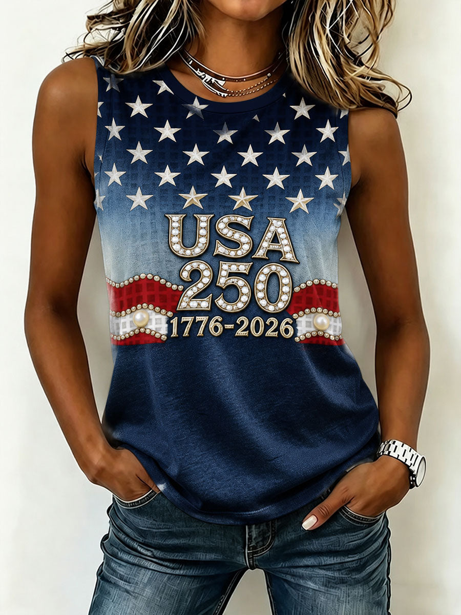 Women's USA 250th Anniversary tank top
