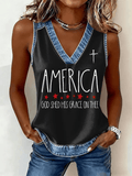 Women's Casual Printed Vest