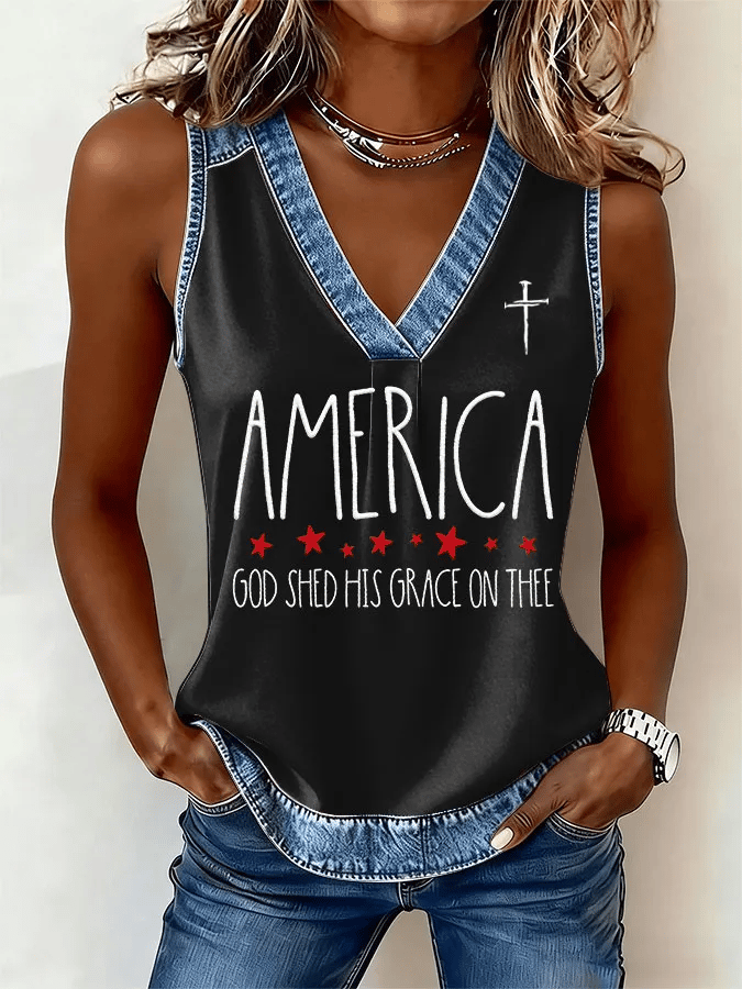 Women's Casual Printed Vest