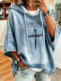 Women's Faith Print Hoodie