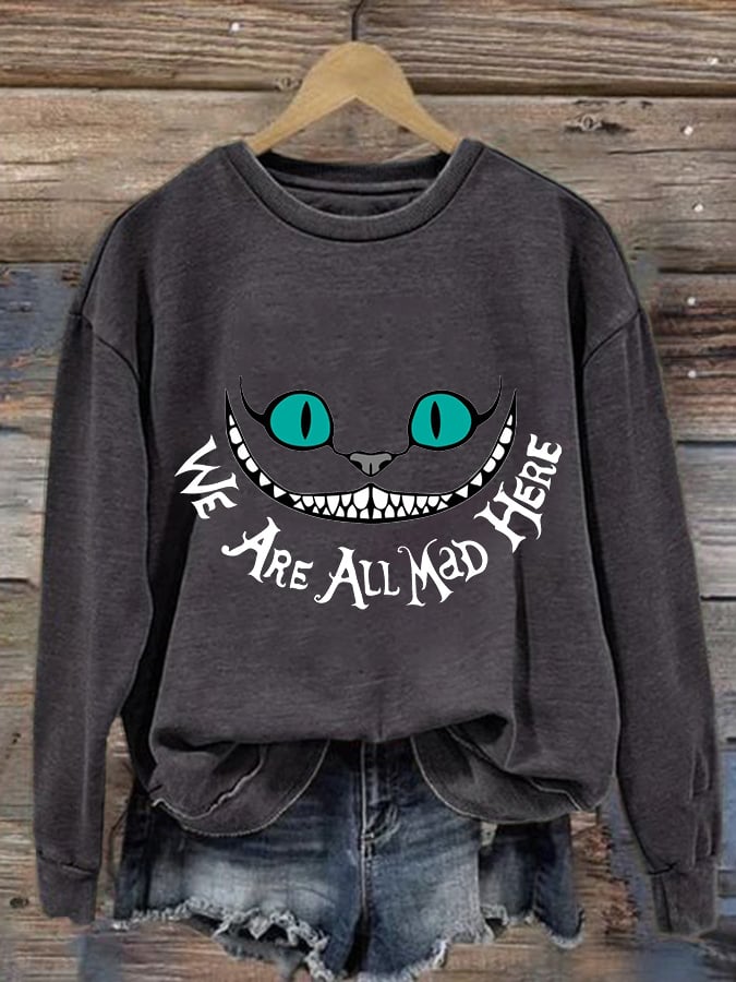 Halloween  Women's Printed Long Sleeve Sweatshirt