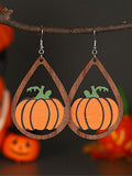 Women's Halloween Pumpkin Earrings