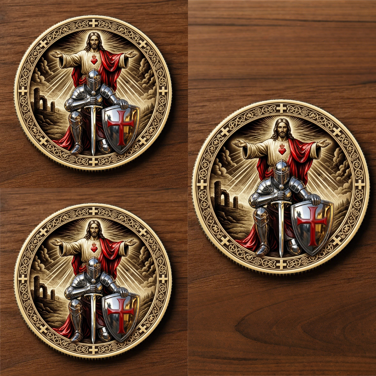 🏆Flash Sale 60% OFF - ✨ Sacred Guardian Commemorative Metal Medal