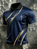 Men's Faith Print Casual Short-Sleeve T-Shirt