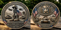 Operation Desert Storm Veteran Commemorative Metal Medal