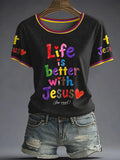 Women'S Faith Print T-Shirt