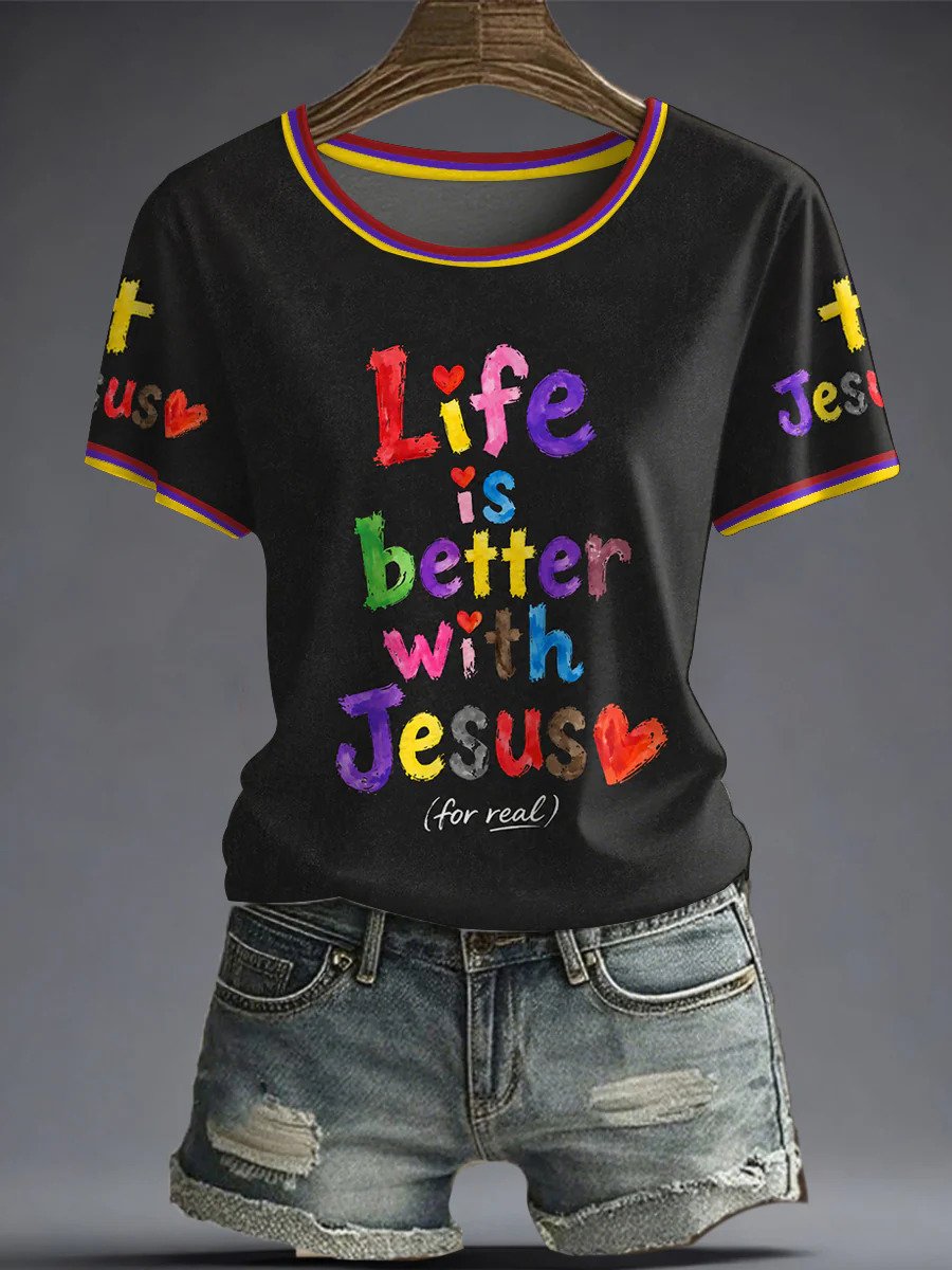 Women'S Faith Print T-Shirt