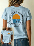 Women's Casual Print Short-Sleeve T-Shirt