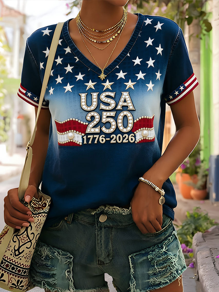 Women's USA 250th Anniversary T-Shirt