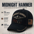 ❤️ MIDNIGHT HAMMER Tactical Embroidered Baseball Cap 🛩️🇺🇸