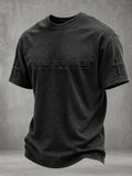 Men's Faith Print Casual T-shirt