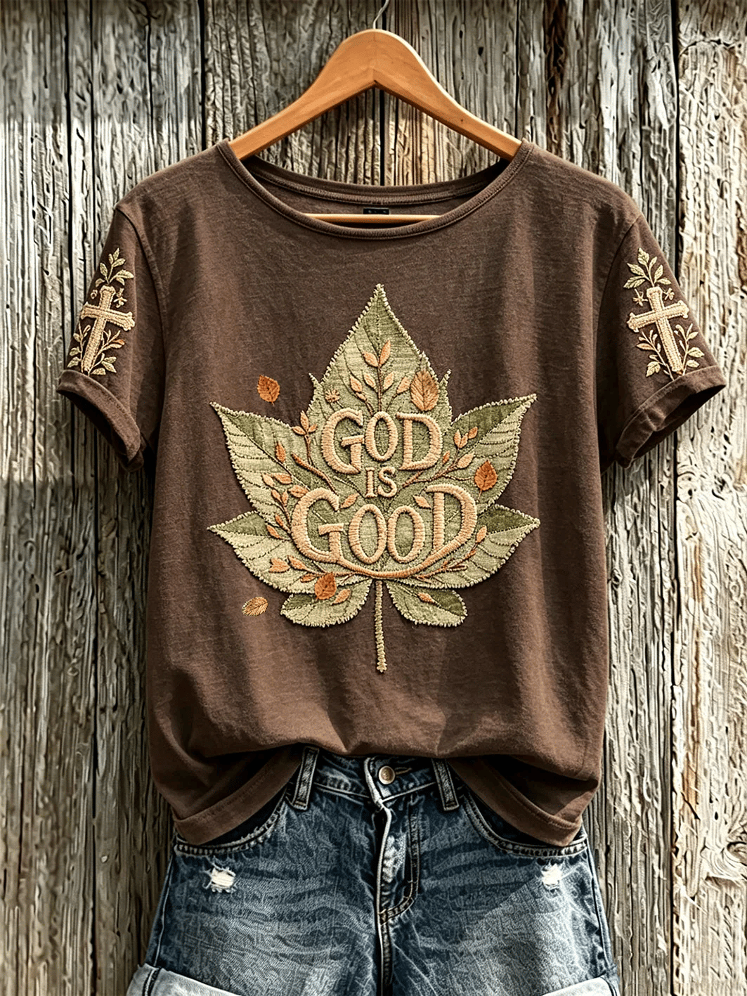 Women's  Faith Printing  T-Shirts