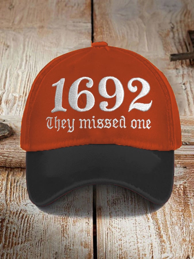 Unisex Vintage 1692 Baseball Cap