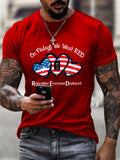 Men's On Friday We Wear Red Print short-sleeved T-shirt