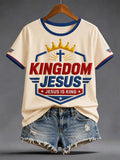 Women'S Fun Faith-Print T-Shirt