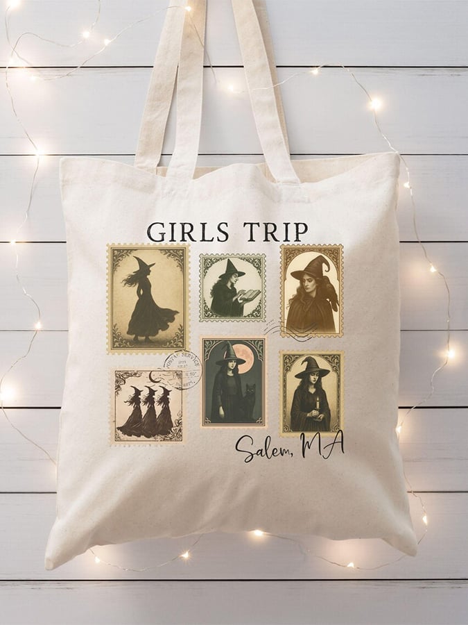 Salem Girls Trip Witch Tote Bag