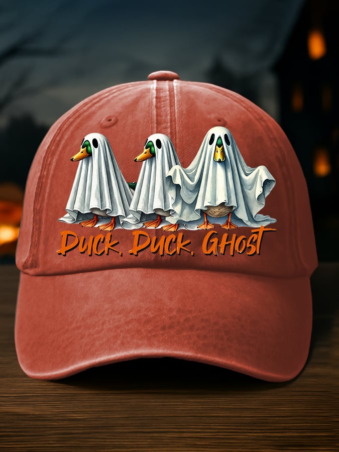 Unisex Halloween print baseball cap