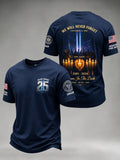 Men's USA 9/11 Print T-Shirt