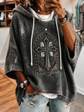 Women's Casual Printed Loose Sweatshirt