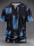 Men's Vintage Faith Faux-Linen T-shirt