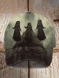 Halloween Witch  Print Baseball Cap