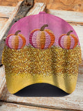 Pumpkin Printed Hat