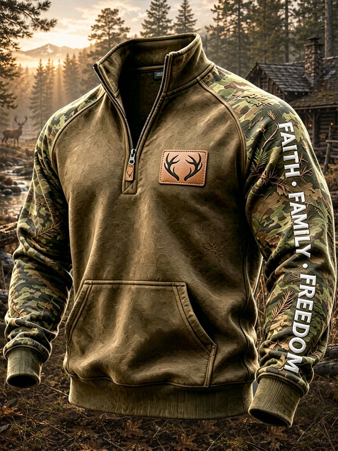 Men's Christian Hunter Printed Sweatshirt