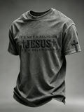 Men's Casual Printed Top
