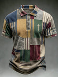 Men's Retro Faith Short-Sleeve Polo Shirt