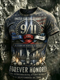 Men's 9/11 Memorial Graphic Top