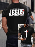Men's Retro Print Short-Sleeve T-Shirt