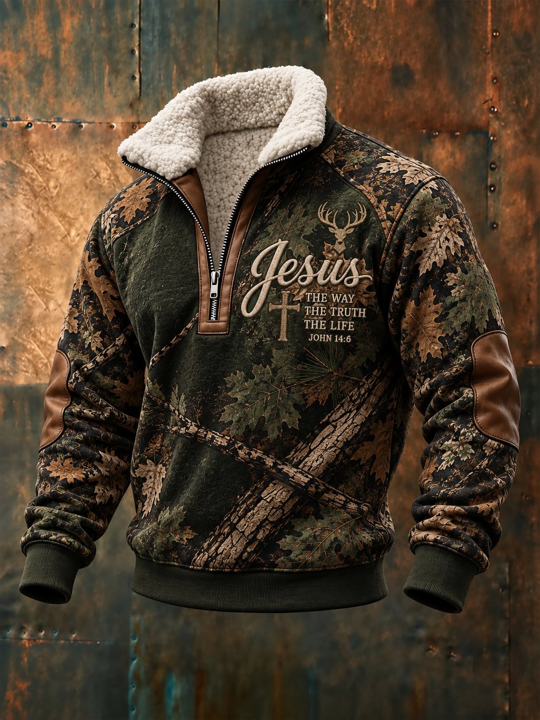 Men'S Casual Faith Graphic Casual Top
