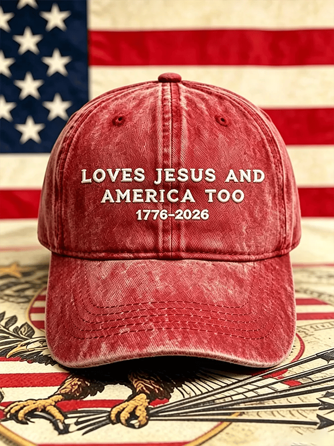 Women's Independence Day Faith Printed Cap