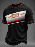 Men's Faith Print Casual T-shirt
