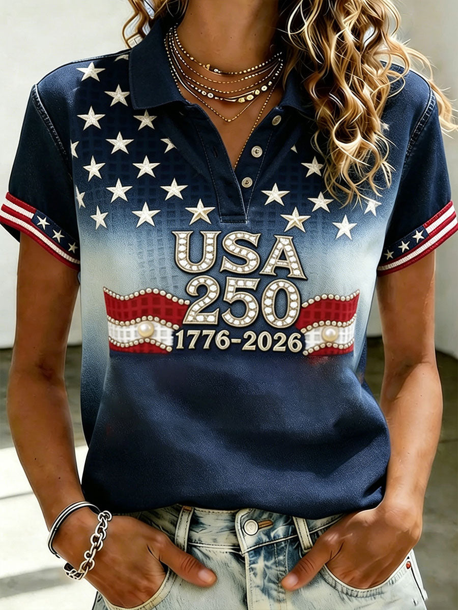 Women's 250th Anniversary of the United States POLO Shirt