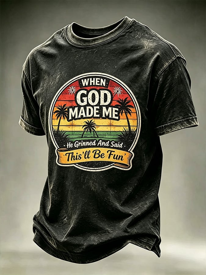 Men's Faith Print Short-Sleeve T-Shirt