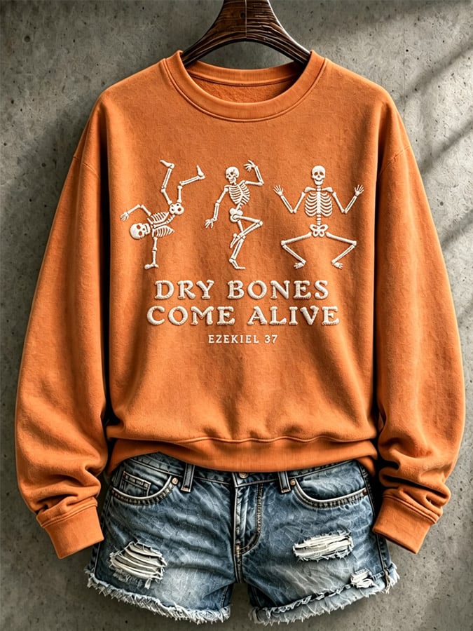 Women's Halloween Print Top