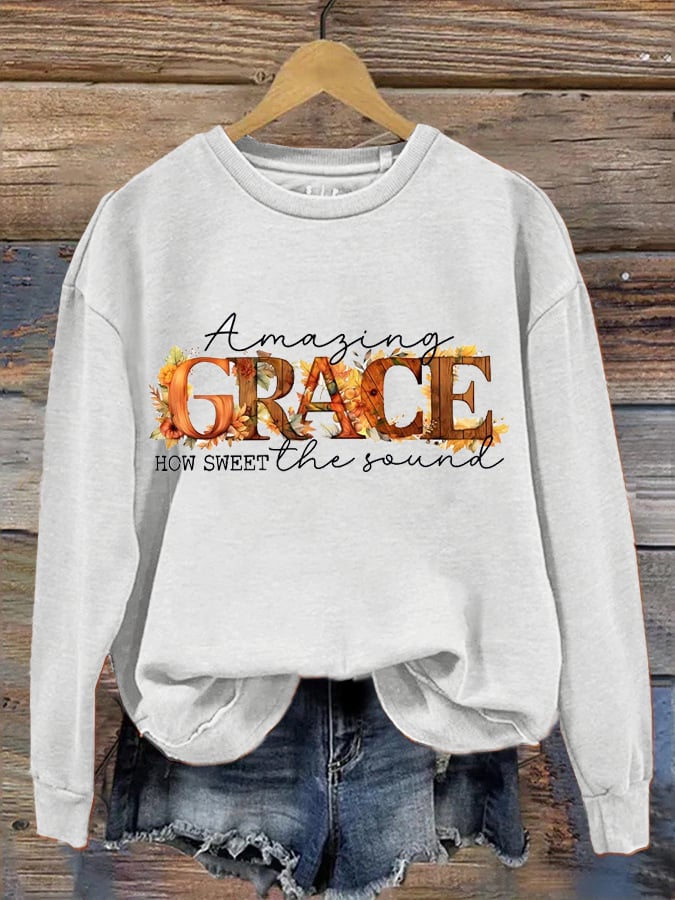 Women's Fall Jesus Sweatshirt