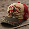 Red Friday Art Print Baseball Cap