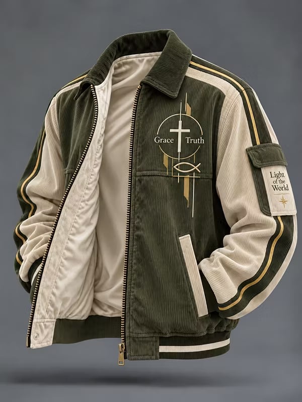 Men's Corduroy Casual Jacket
