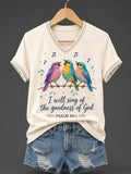 Women'S Faith Print T-Shirt