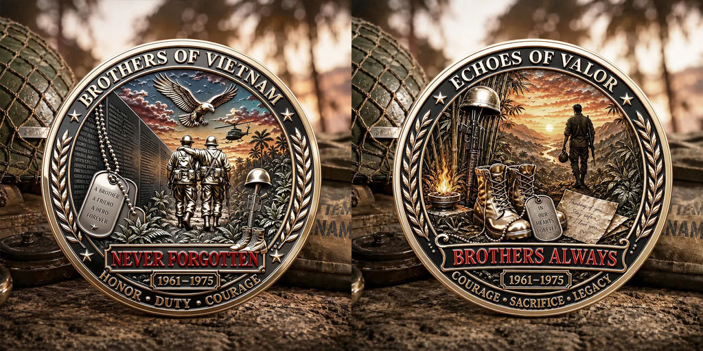 Vietnam Veteran Welcome Home Brother Commemorative Coin
