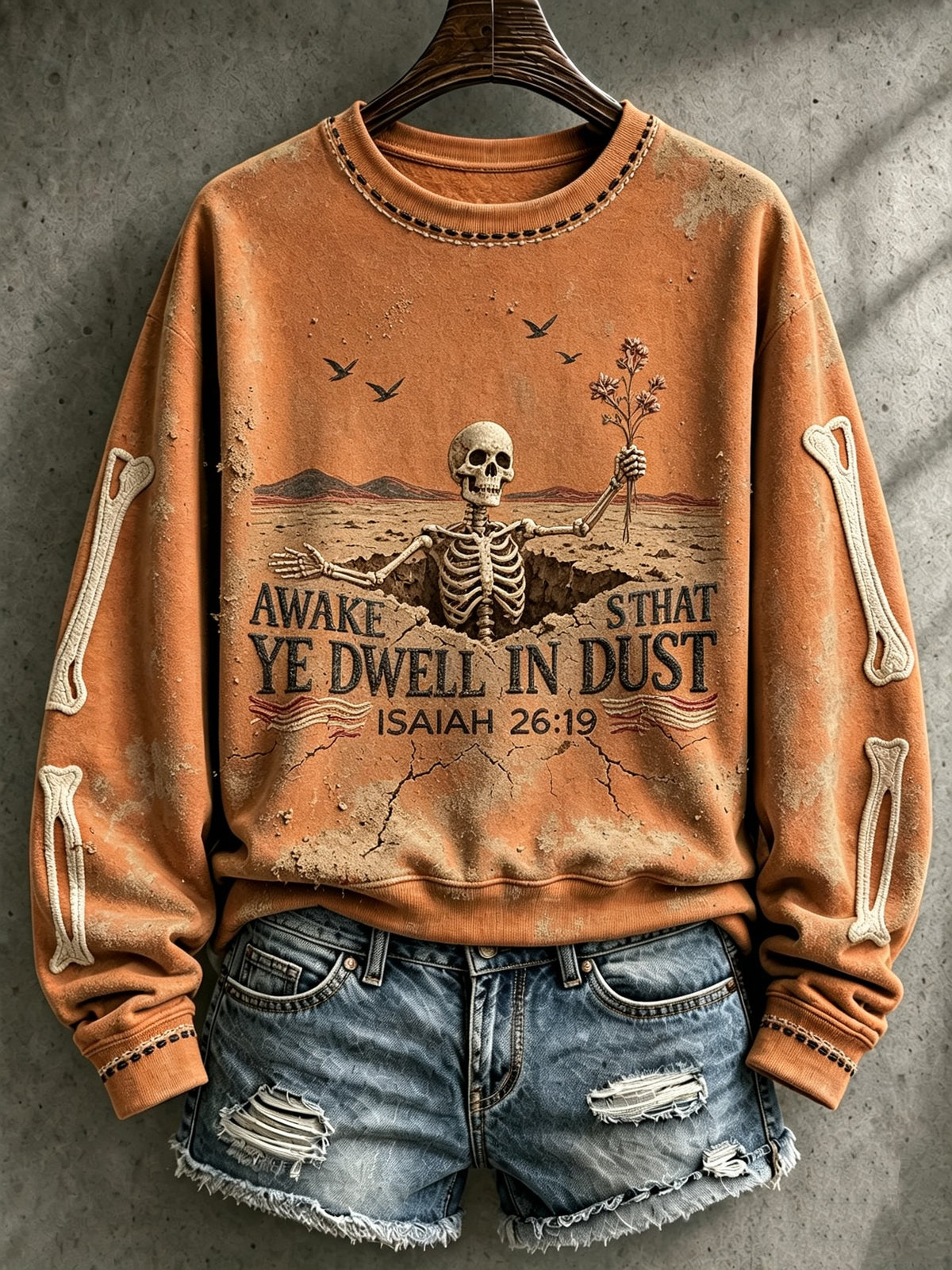 Women's Halloween Print Casual Sweatshirt
