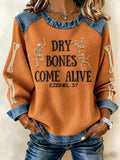 Women's Halloween Print Top