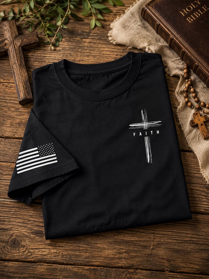 Women's Faith Print Short-Sleeve T-Shirt