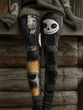 Vintage Halloween Art Leggings