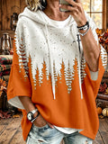 Women's Casual Autumn Faith Knitted Hoodie