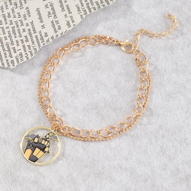Fashionable And Creative Bat Spider Web Design Bracelet