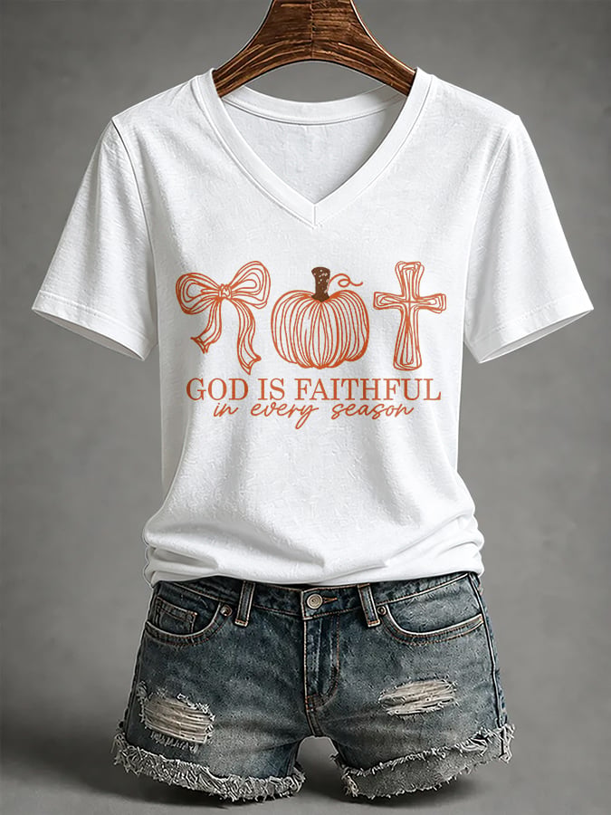 Women's Casual Printed T-shirt